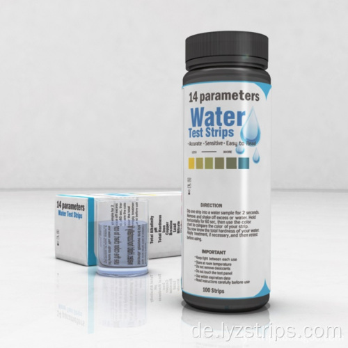 Wassertest-Kit Wasserteststreifen 14 Parameter